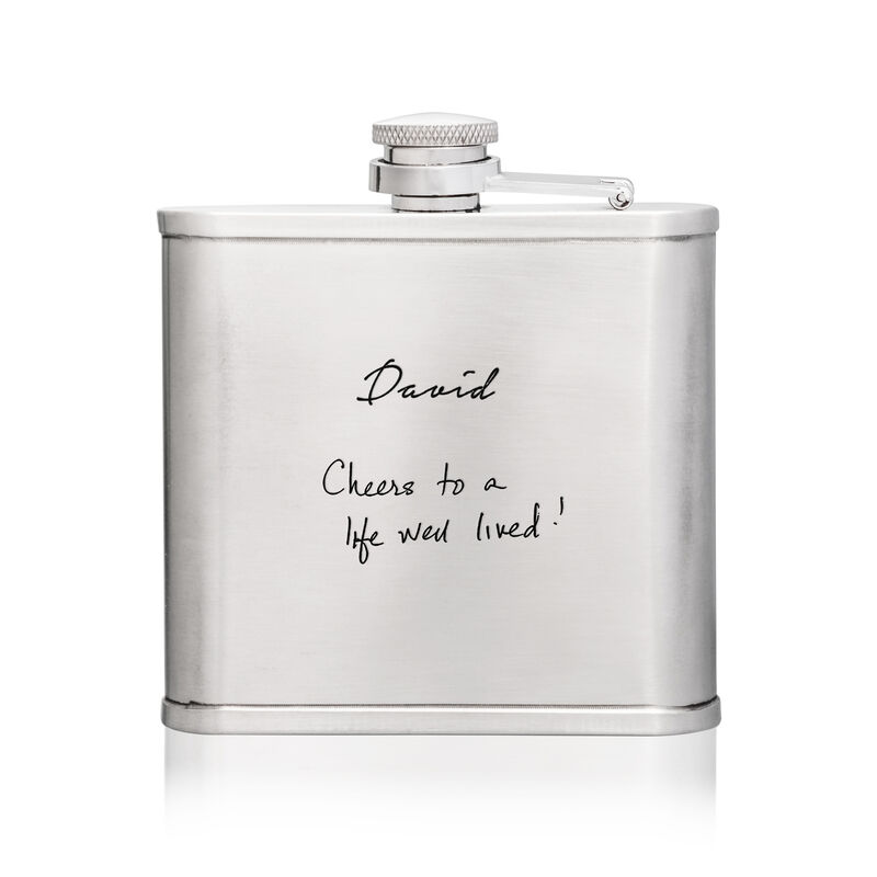 Stainless Steel Flask w/Shot Glass
