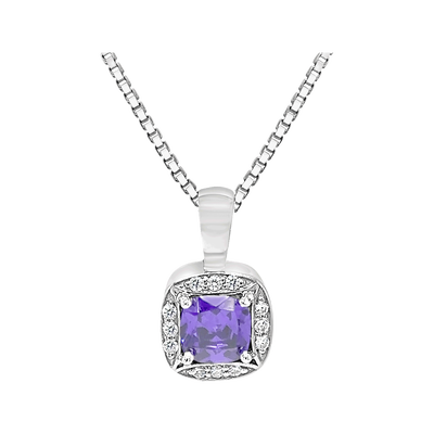 Square w/June Birthstone