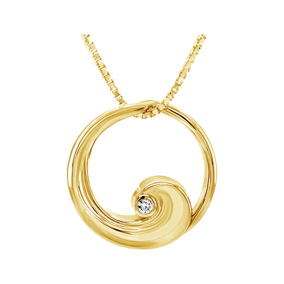 Eternal Wave - Gold Plated