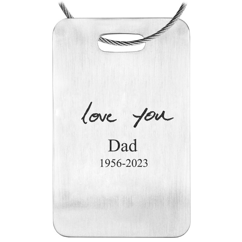 Stainless Steel Luggage Tag