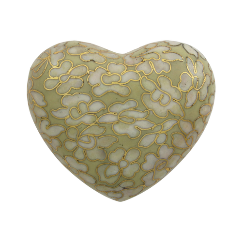 Opal Cloisonne Heart beautiful piece