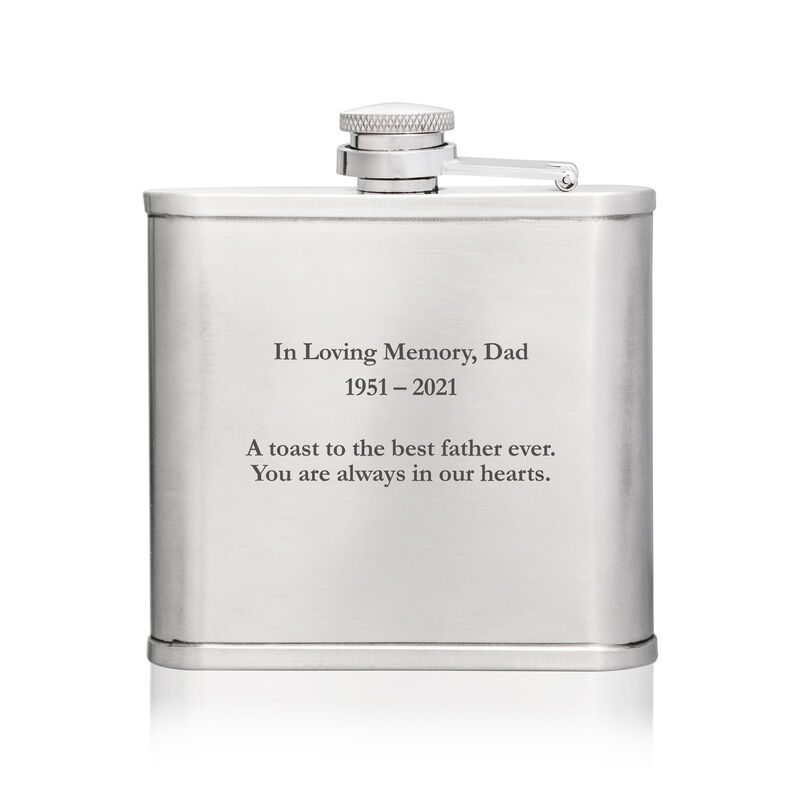 Stainless Steel Flask w/Shot Glass