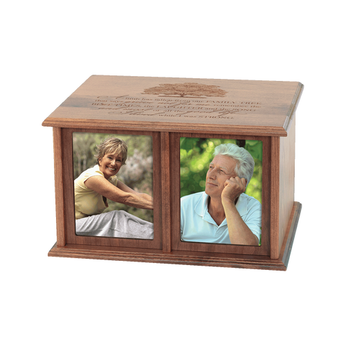 The Good Life Companion Photo Urn beautiful piece