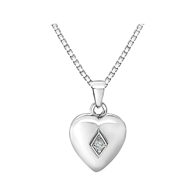 Heart w/CZ Stone