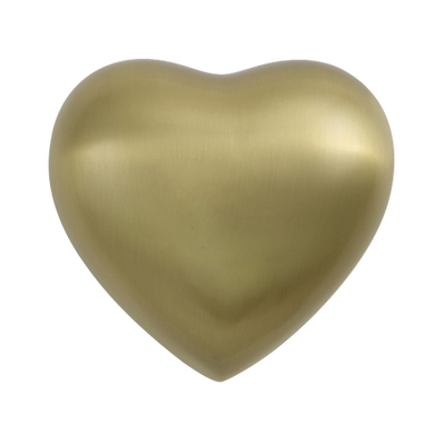 Brushed Bronze Heart