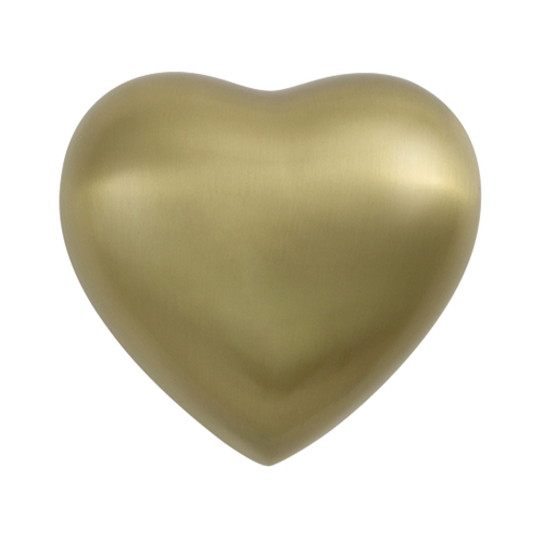 Brushed Bronze Heart beautiful piece