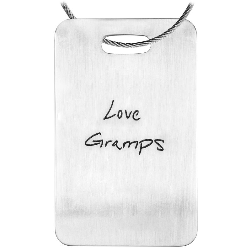 Stainless Steel Luggage Tag
