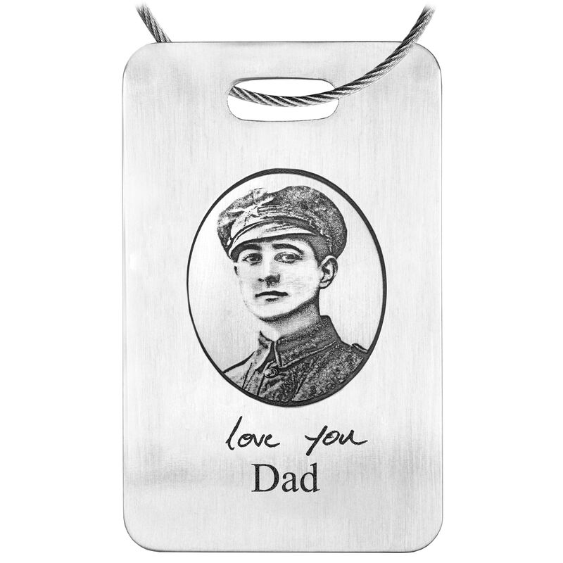 Stainless Steel Luggage Tag