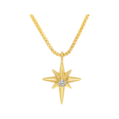 North Star - Gold Plated