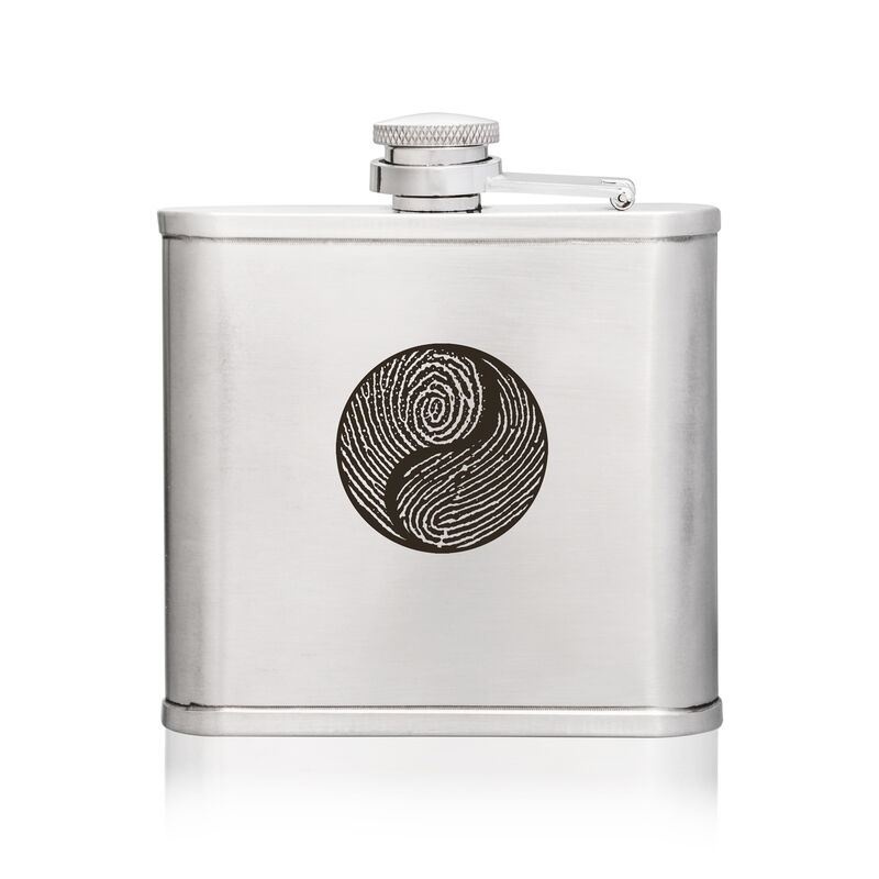 Stainless Steel Flask w/Shot Glass