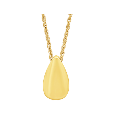 Large Teardrop IP plated