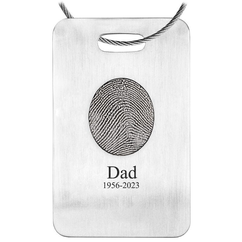 Stainless Steel Luggage Tag