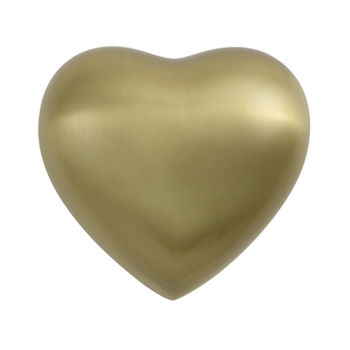 Brushed Bronze Heart beautiful piece