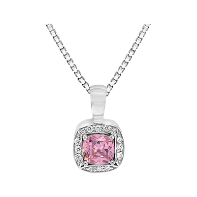 Square w/October Birthstone