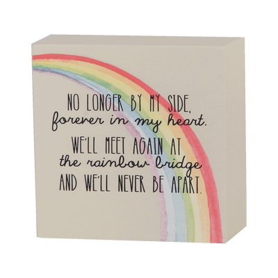 Rainbow Bridge Box Urn - Ivory