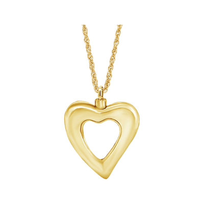 Open Heart - Gold Plated