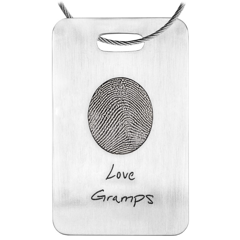 Stainless Steel Luggage Tag