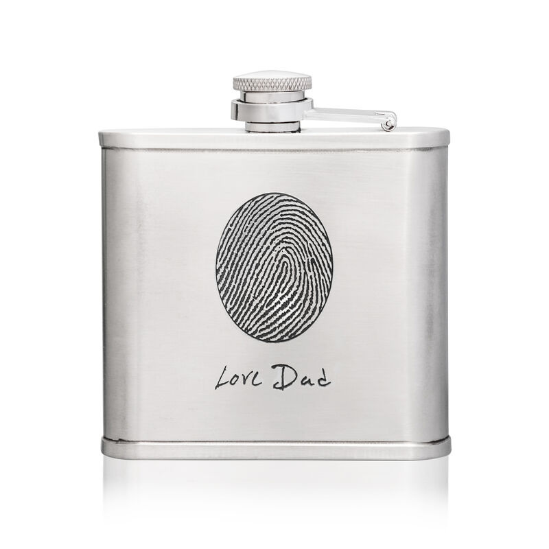 Stainless Steel Flask w/Shot Glass