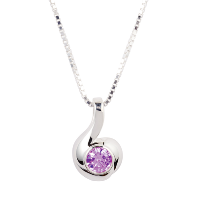 Swirl w/June Birthstone