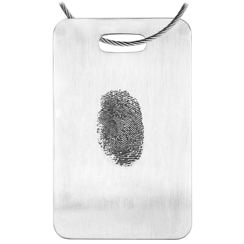 Stainless Steel Luggage Tag