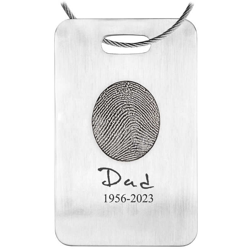 Stainless Steel Luggage Tag