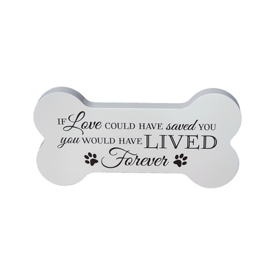 Dog Bone Urn - Ivory