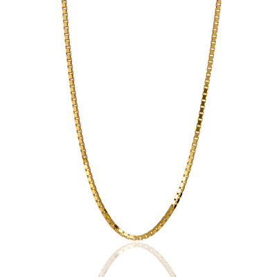 Yellow Gold Box Chain