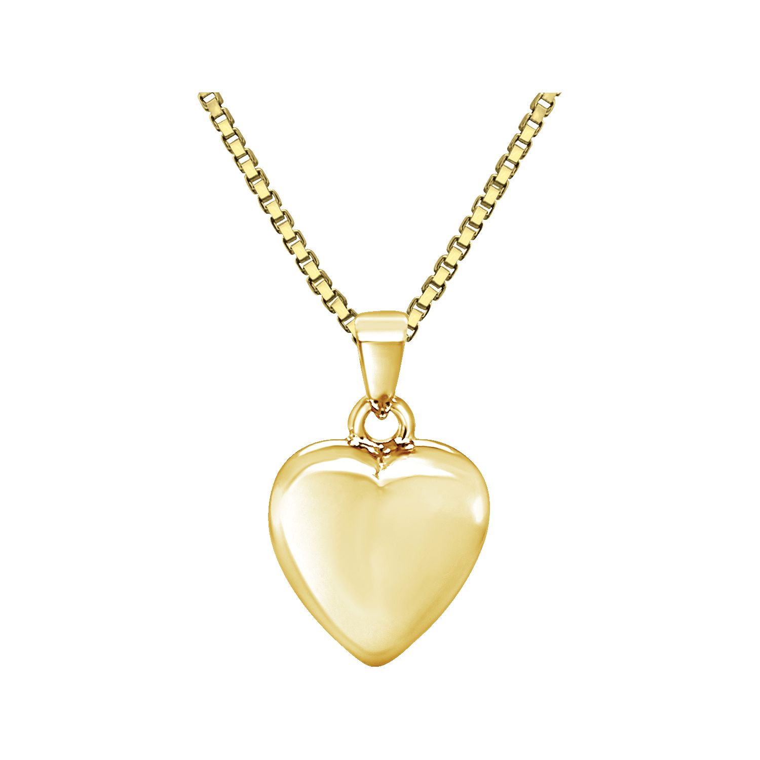Plain Heart - Gold Plated, , large image number null