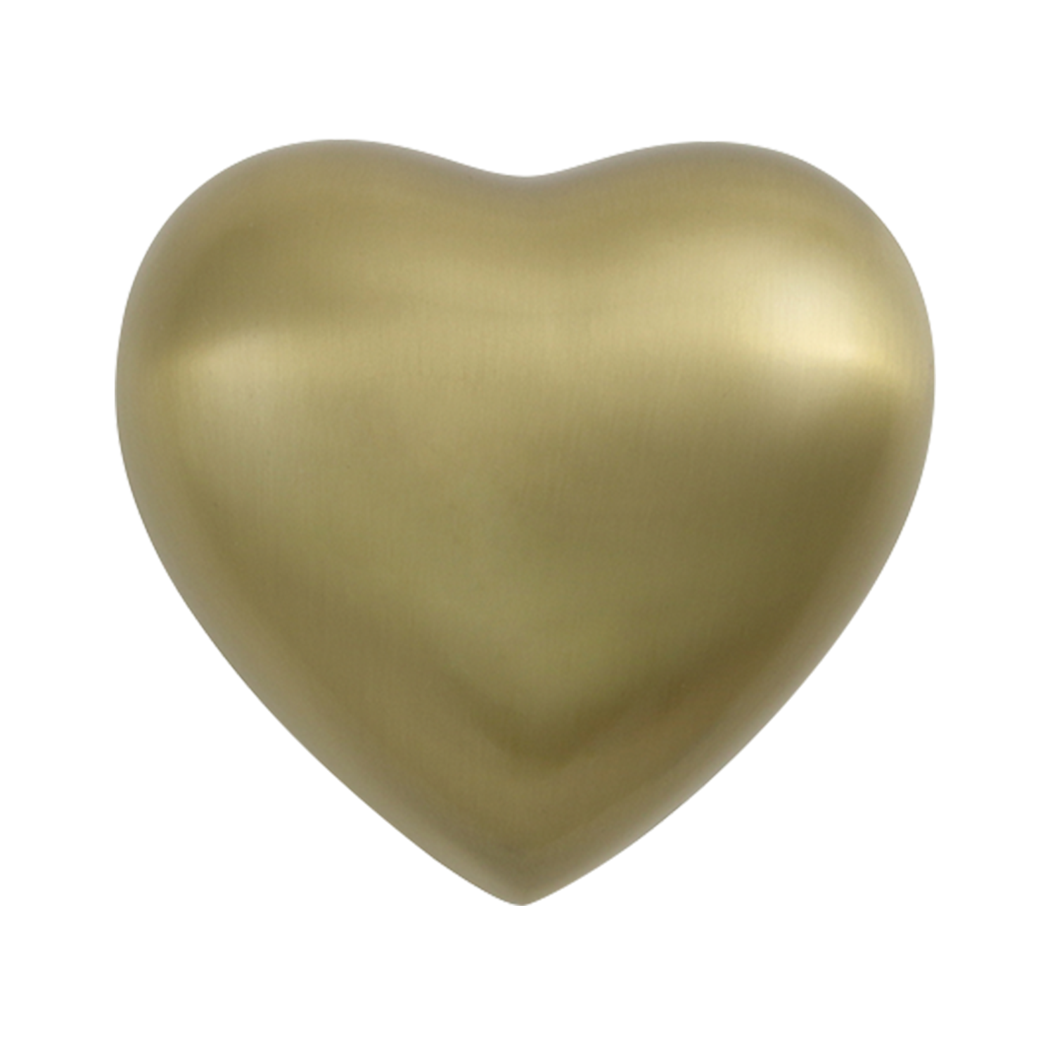 Brushed Bronze Heart, , large image number null