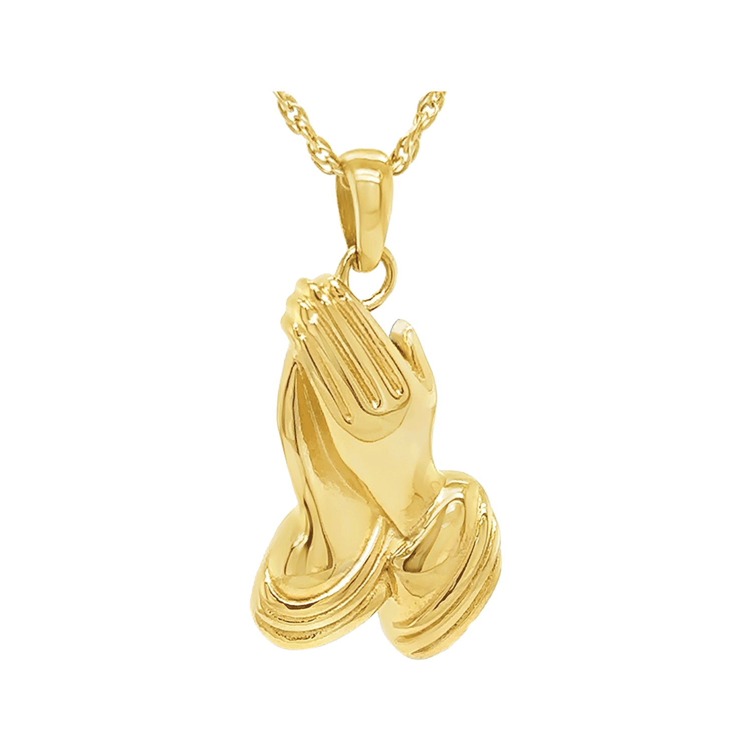 Praying Hands - Gold, , large image number null