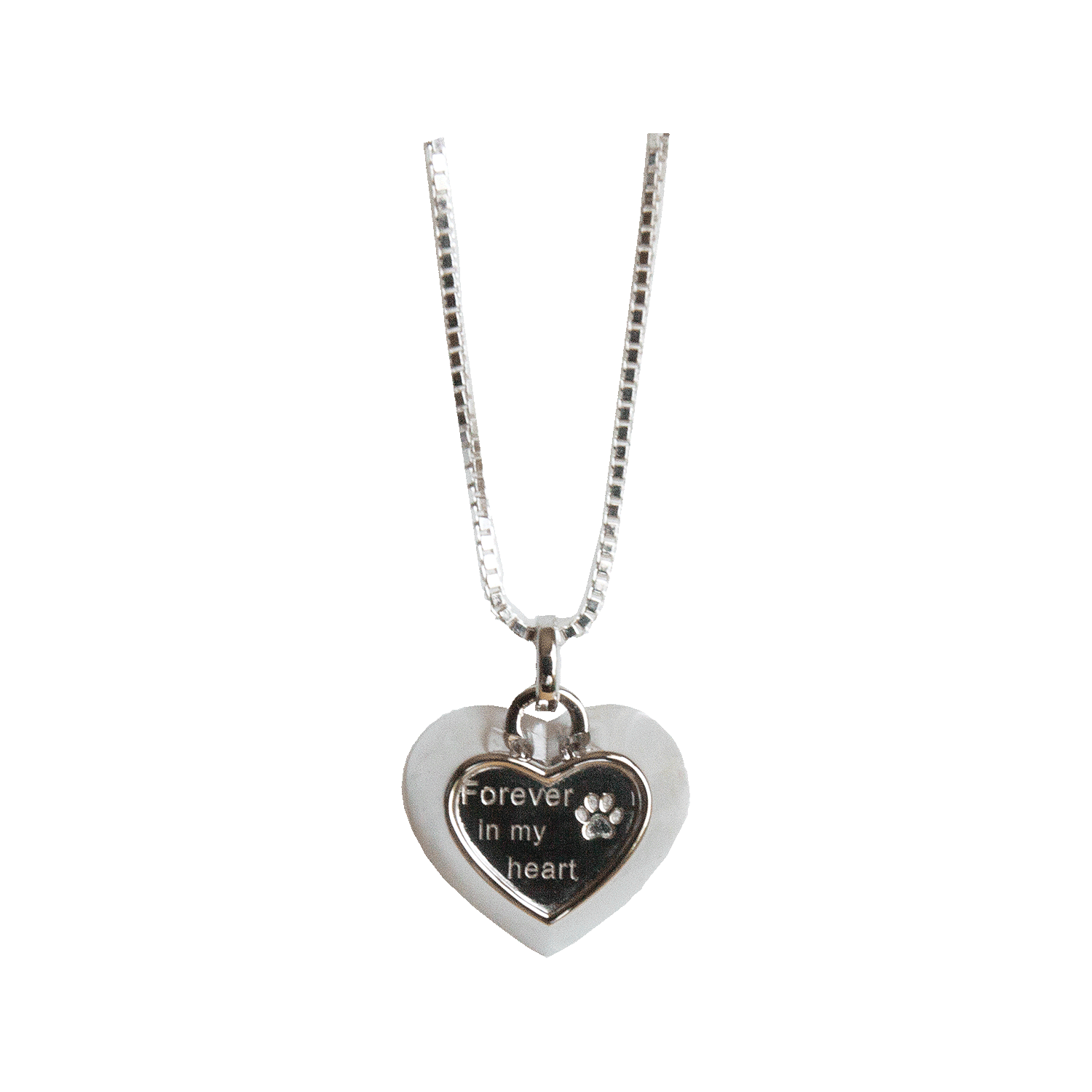 Heart with Verse & Paw Prints, , large image number null