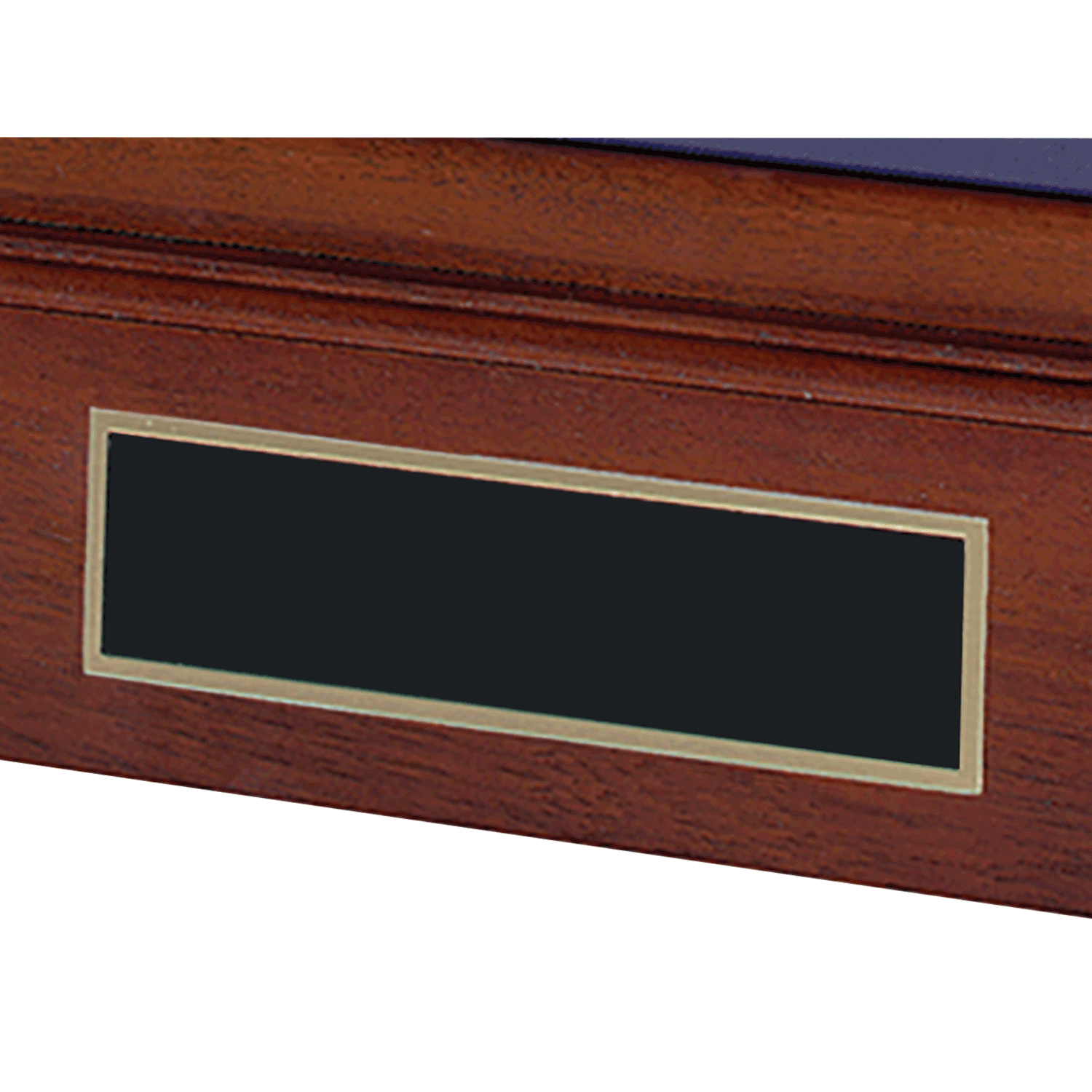 Black on Brass Nameplate, , large image number null