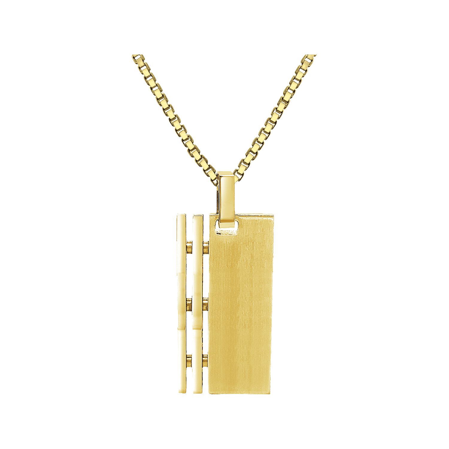 Rectangle - Gold Plated, , large image number null