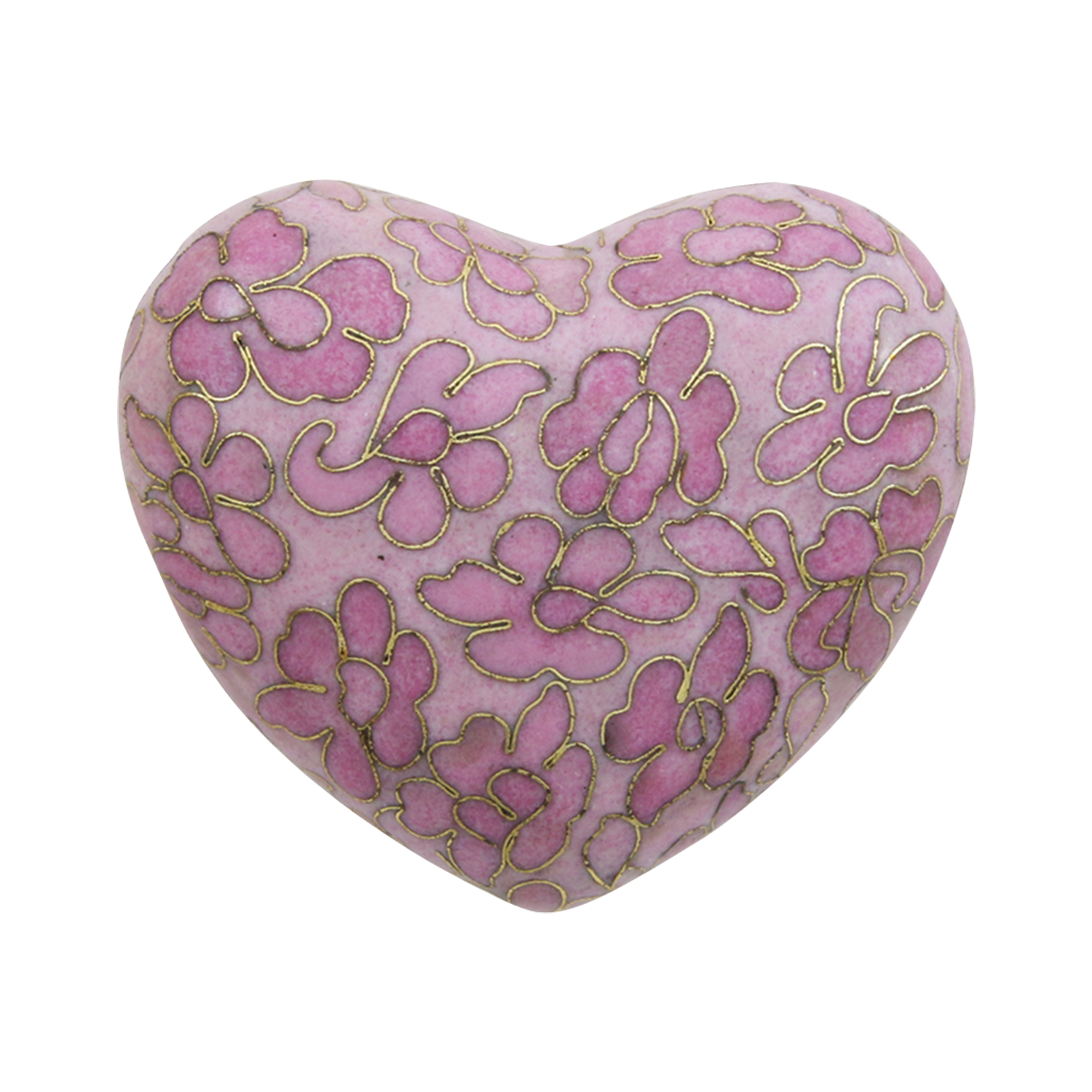 Rose Cloisonne Heart, , large image number null