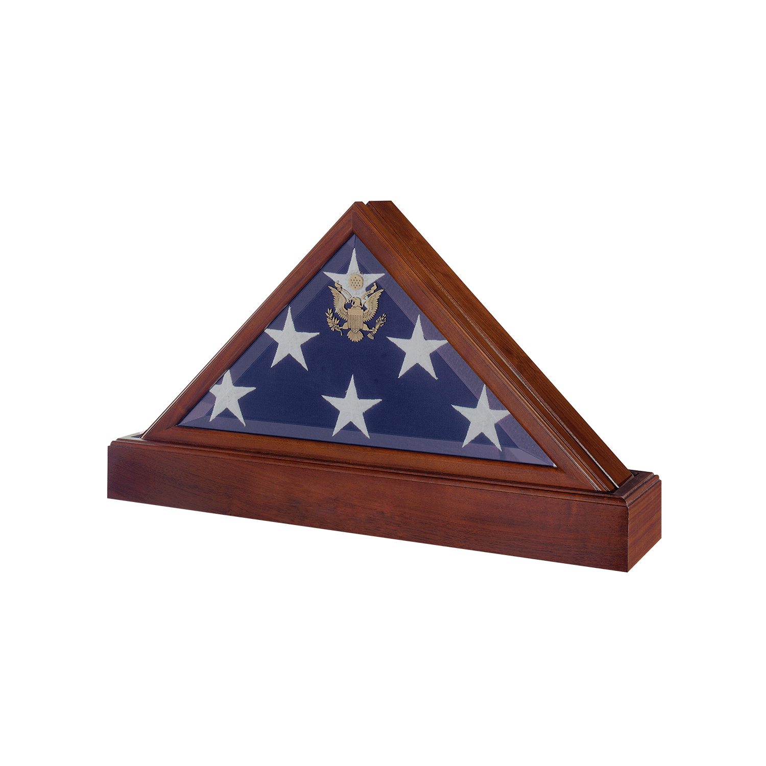 Flag Case with Pedestal Urn, , large image number null