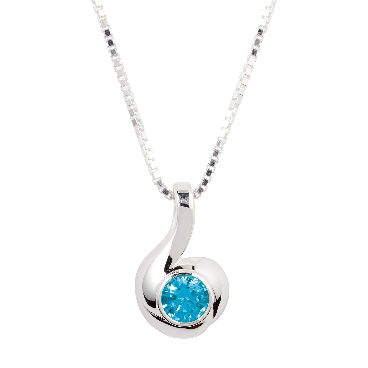 Swirl w/March Birthstone, , large image number null