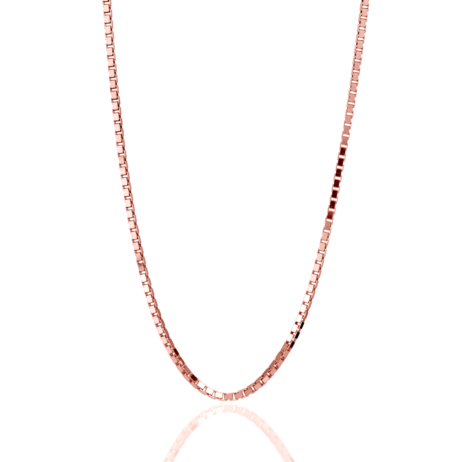 Rose Gold Box Chain image number null