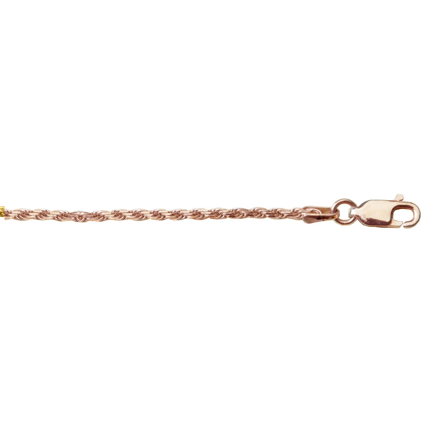 Rose Gold-plated Rope Chain Detail image number null