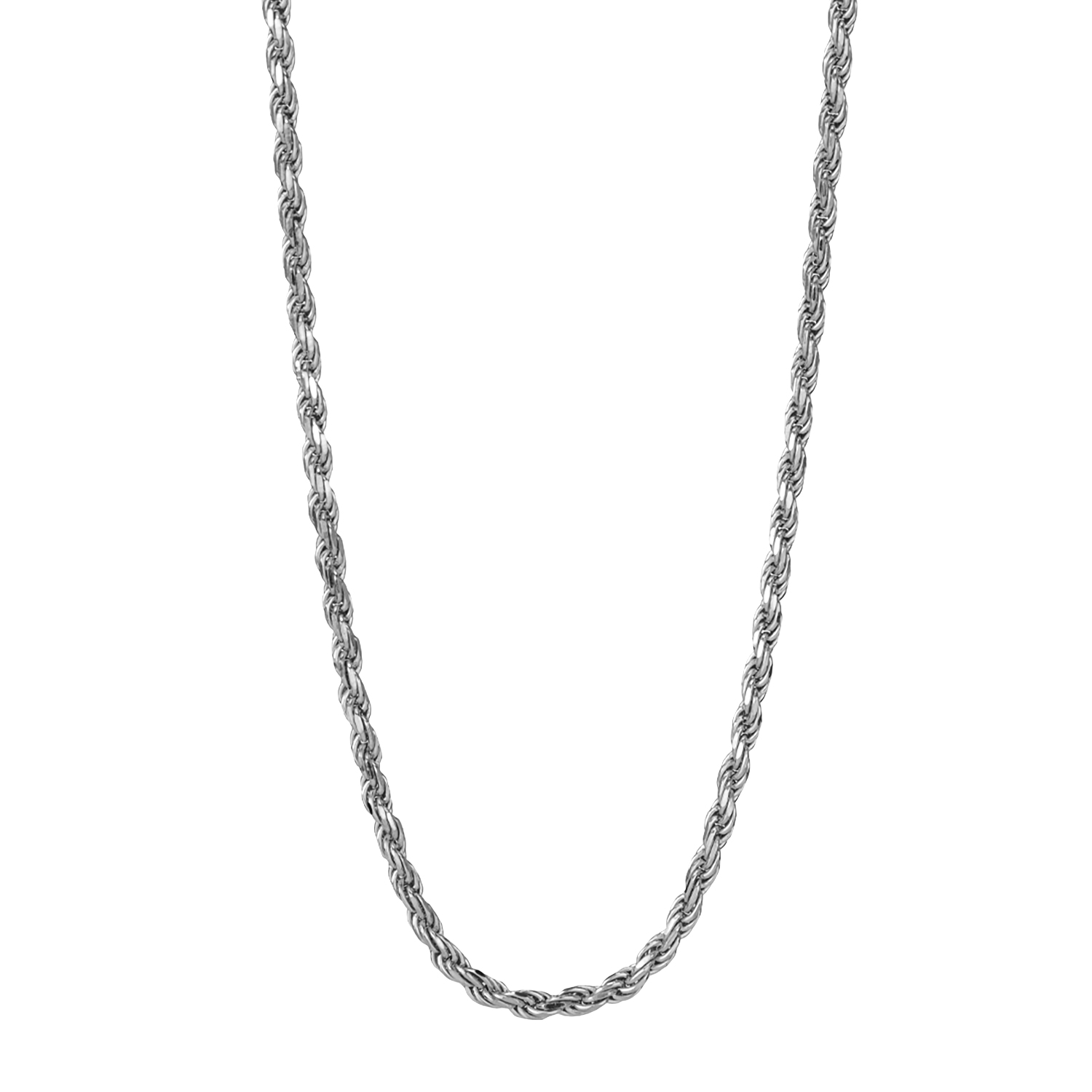 Sterling Silver Rope Chain image number null